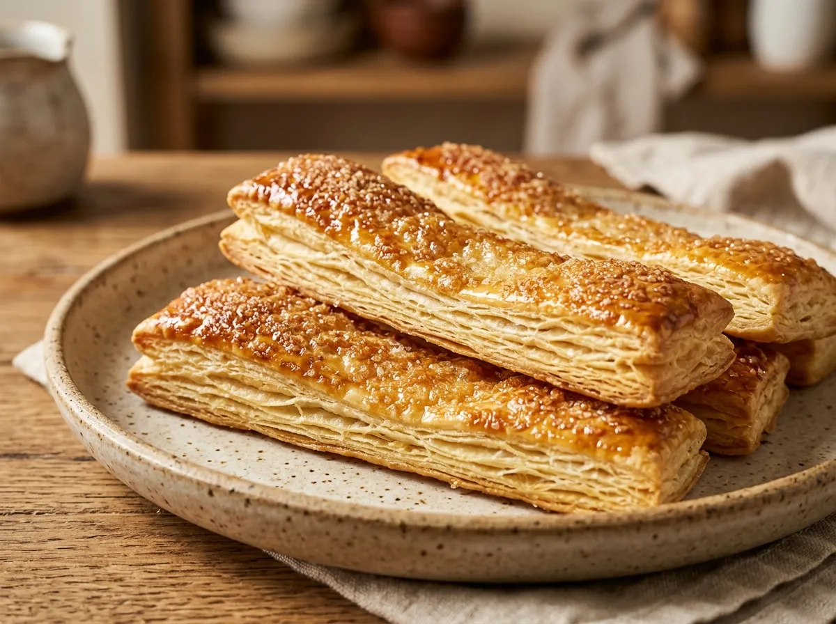 Листкові язички з цукром
