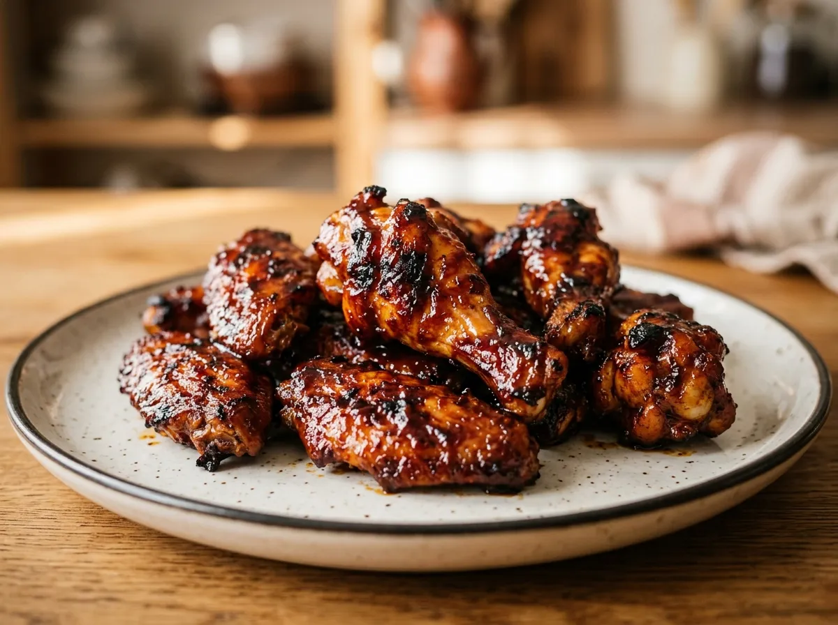 Курячі крильця BBQ в аерогрилі